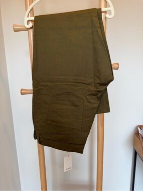 Quince Olive Green Pants - NEW